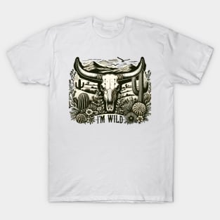 Western Desert Cow T-Shirt